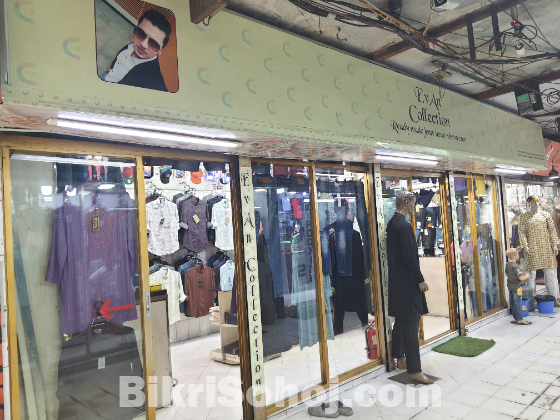 Ready made clothes jents items showroom